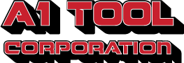 A1 Tool Corporation logo NO Tagline white outline